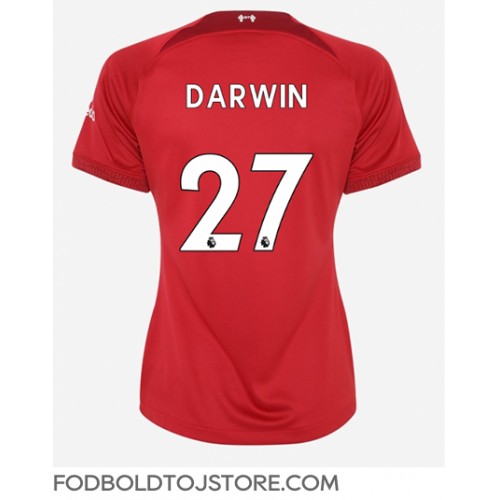 Liverpool Darwin Nunez #27 Hjemmebanetrøje Dame 2022-23 Kortærmet